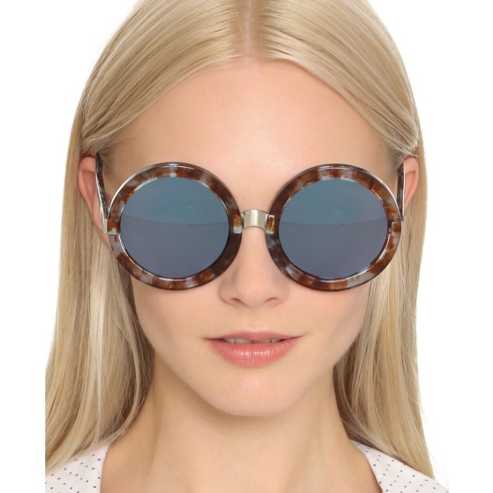 Wildfox Couture Malibu sunglasses - coconut/blue